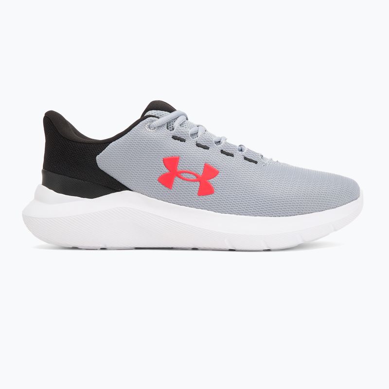 Men's running shoes Under Armour Phade RN 3 mod gray/black/racer red 2