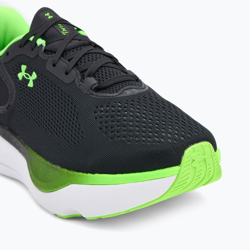 Men's running shoes Under Armour Innfinite Pro 2 black/hyper green/hyper green 7