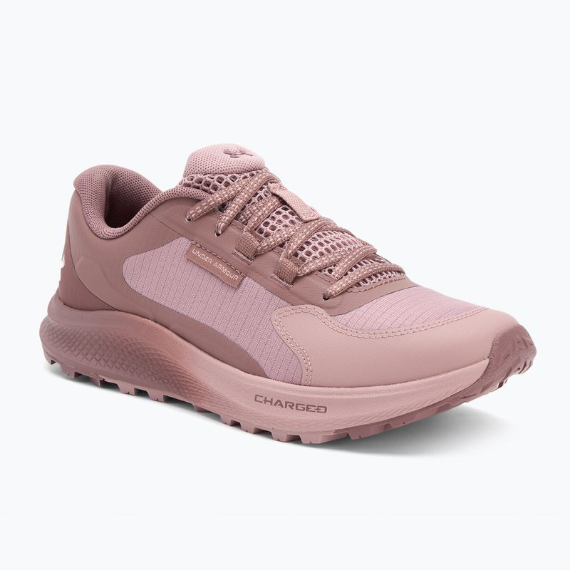 Women's running shoes Under Armour Charged Bandit Trail 3 tourmaline pink/maroon mist/tourmaline pink
