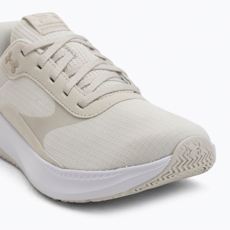 Women's training shoes Under Armour Aurora 3 summit white/white/khaki base 7