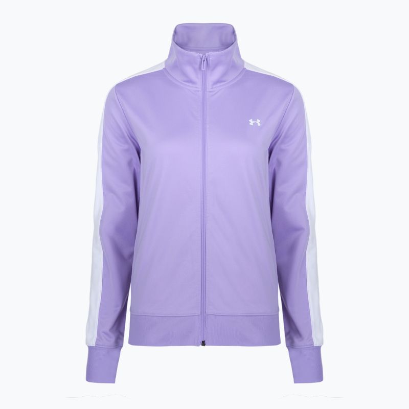 Women's tracksuit Under Armour Tricot transparent/white/white 3