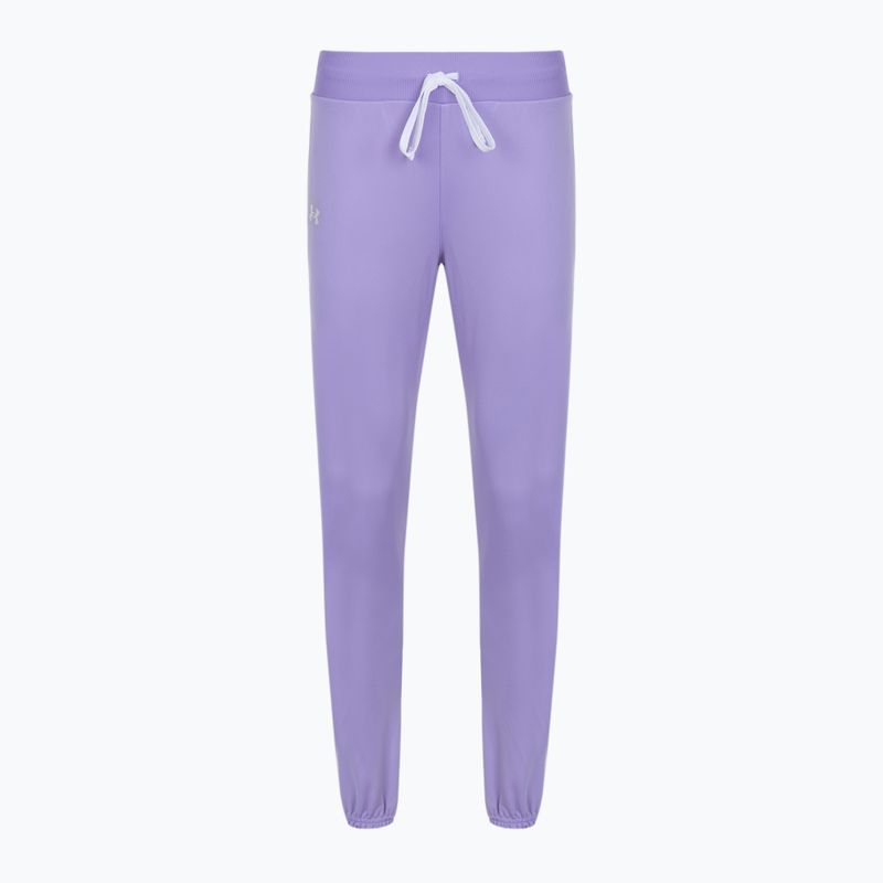 Women's tracksuit Under Armour Tricot transparent/white/white 7