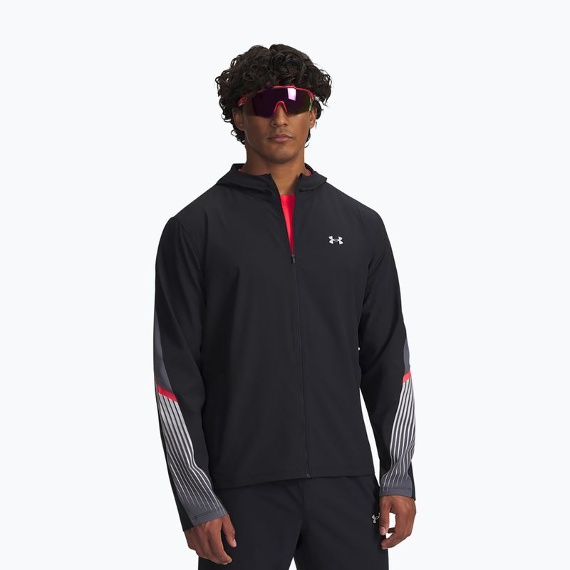 Men's running jacket Under Armour Velociti Storm Hooded