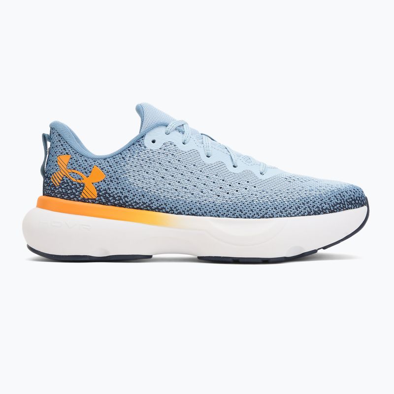 Men's running shoes Under Armour Infinite blue calm/blue smoke/squad orange 2