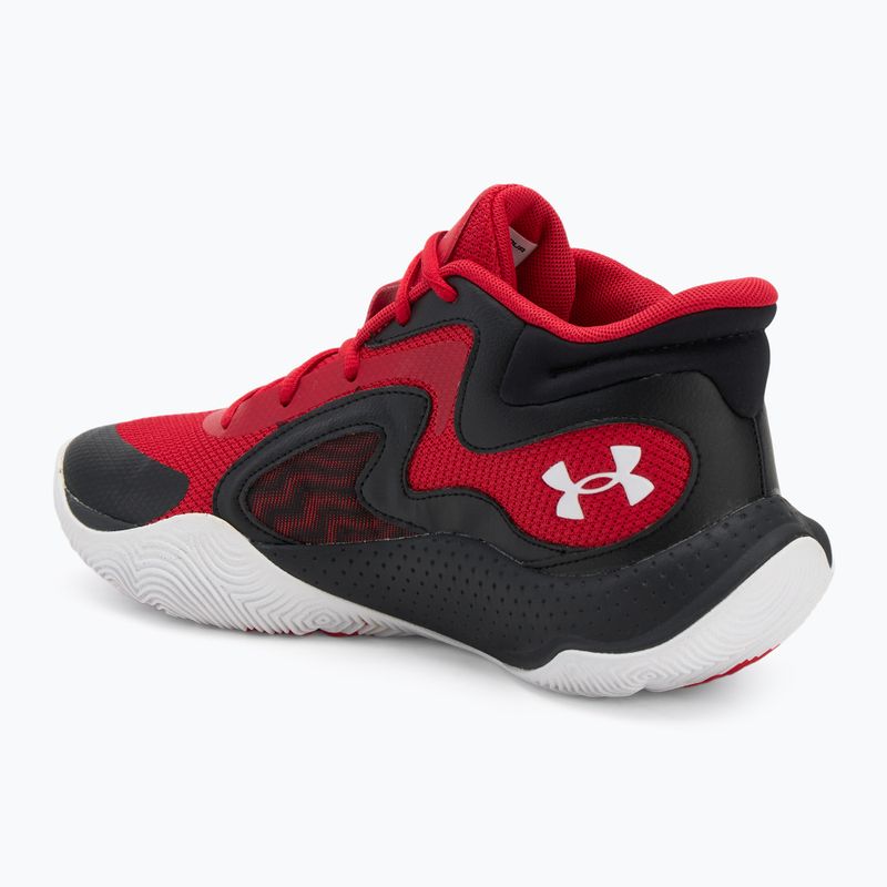 Basketball shoes Under Armour Jet '25 red/black 3