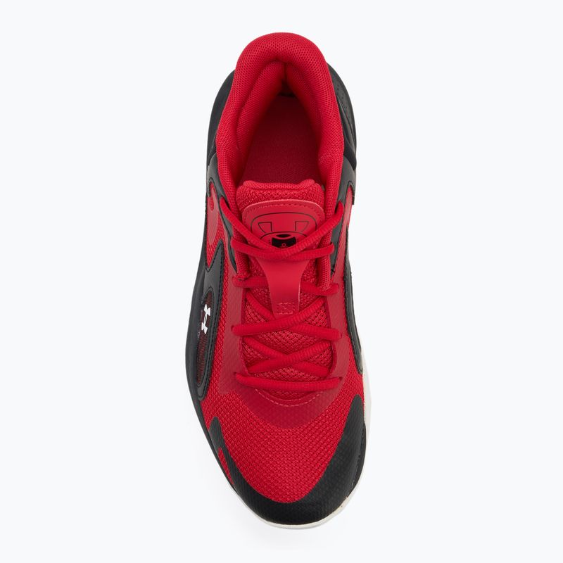 Basketball shoes Under Armour Jet '25 red/black 5