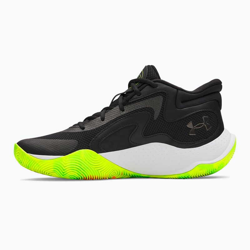 Basketball shoes Under Armour Jet '25 black/metallic black 9