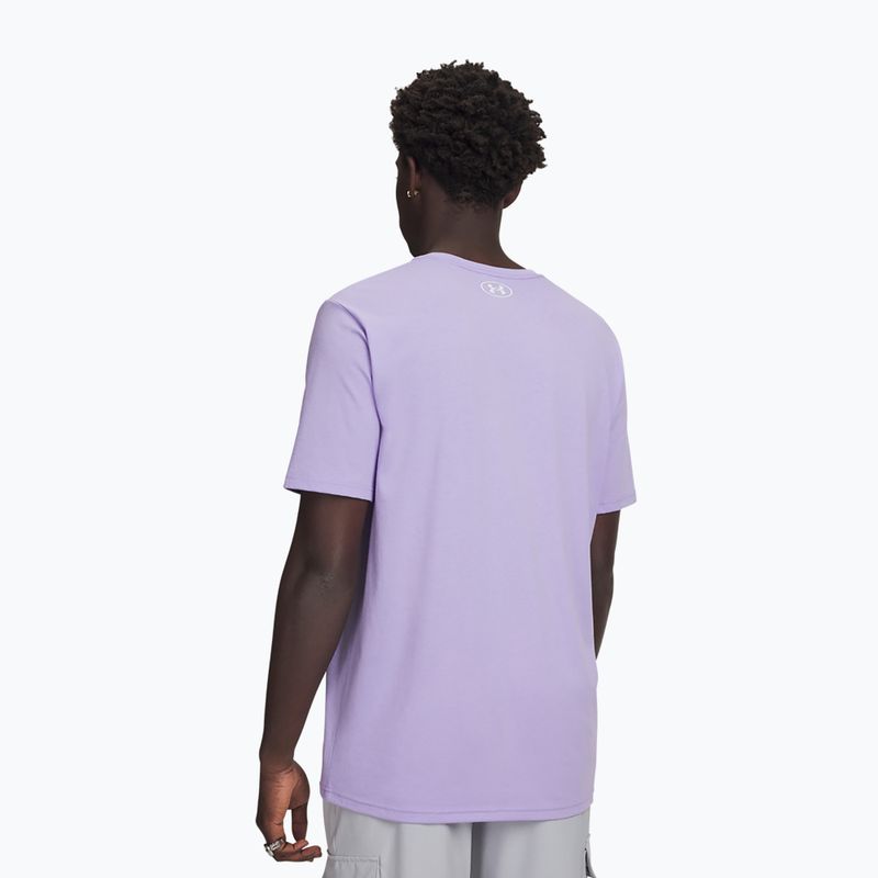 Men's T-shirt Under Armour Sportstyle Left Chest transparent/distant gray 2