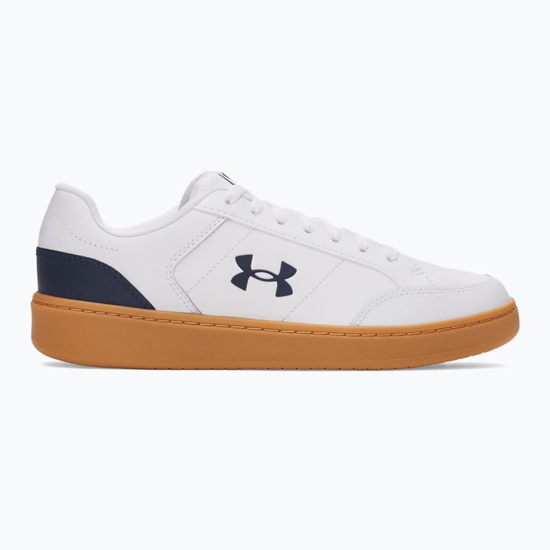 Men's training shoes Under Armour Official white/gum rubber/washed navy 8