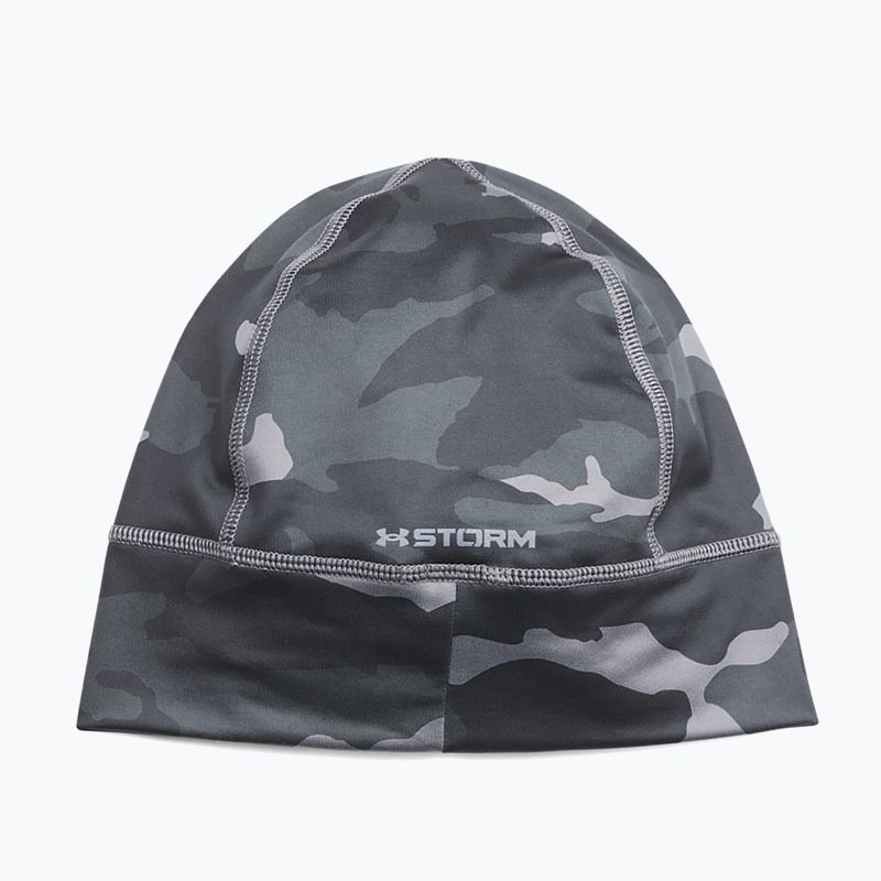 Men's running cap Under Armour Storm Men'S Storm Launch Beanie castlerock/black 2