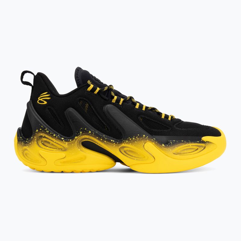 Basketball shoes Under Armour Curry 13 black/yellow 2