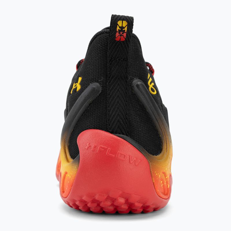 Basketball shoes Under Armour Curry 13 black/red/campus gold 6
