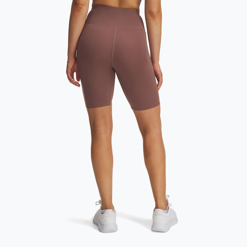 Women's training shorts Under Armour Motion Bike EMEA sierra taupe/white 3