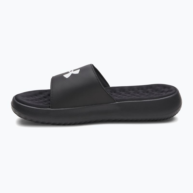 Men's slides Under Armour Ignite Pro 8 Fix black/black/white 2