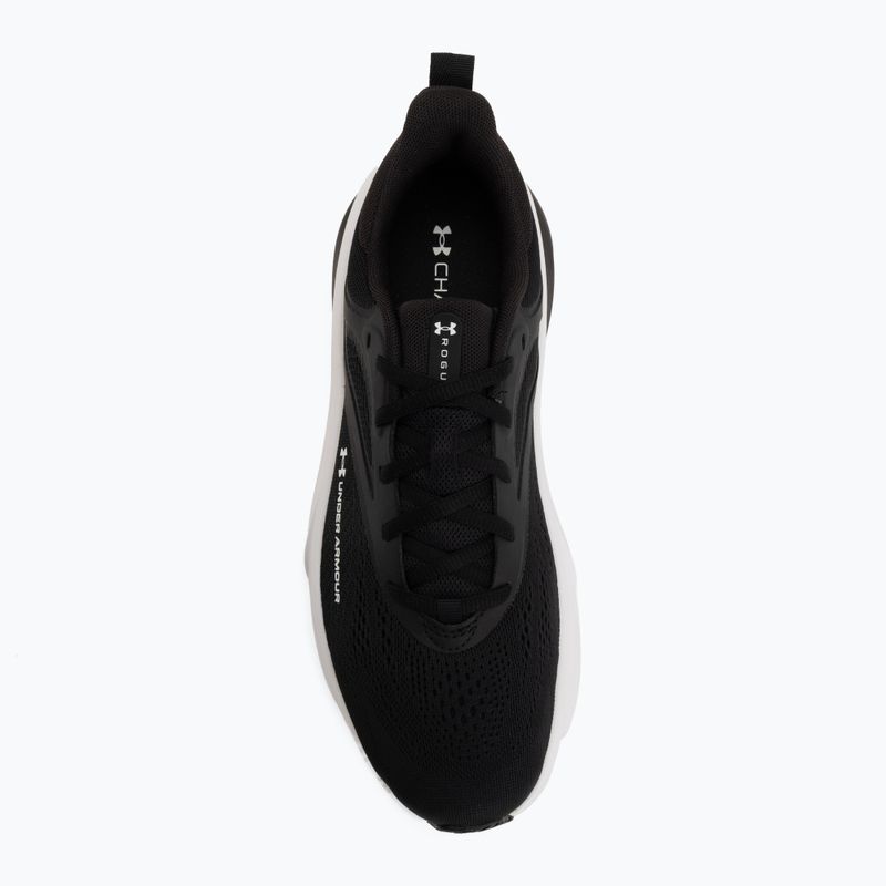 Men's running shoes Under Armour Rogue 6 black/black/white 5