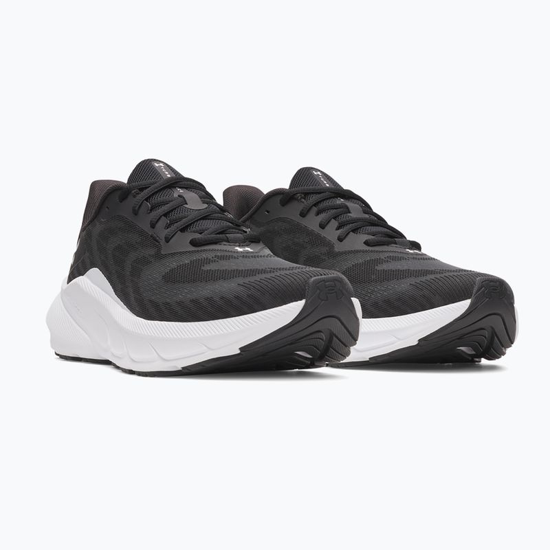 Men's running shoes Under Armour Turbulance 3 black/black/metallic silver 3