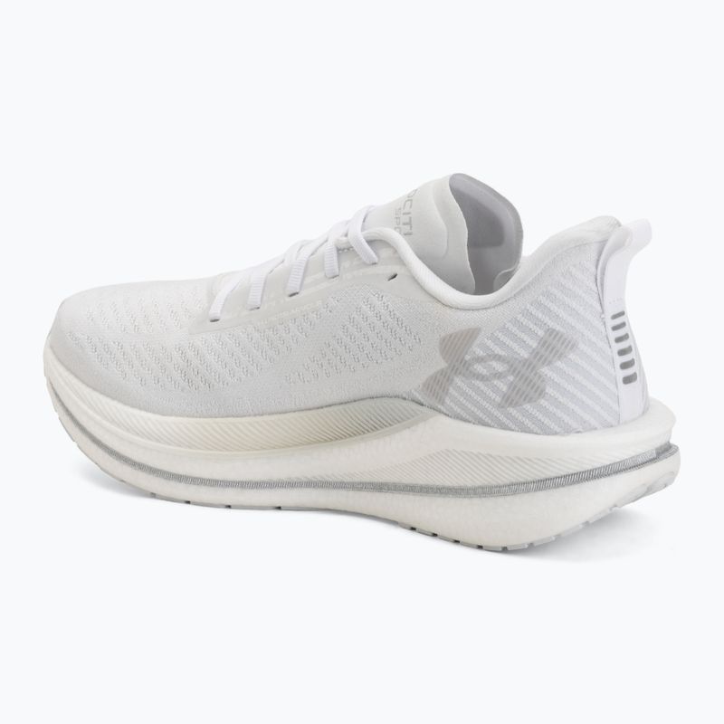 Men's running shoes Under Armour Velociti SPD white/arden green/campus gold 3