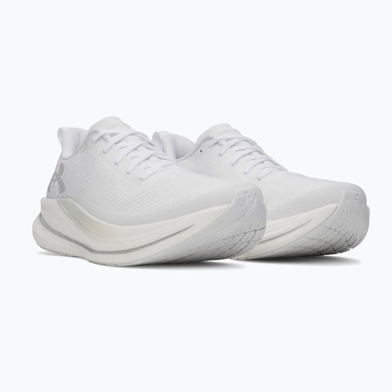 Men's running shoes Under Armour Velociti SPD white/arden green/campus gold 3