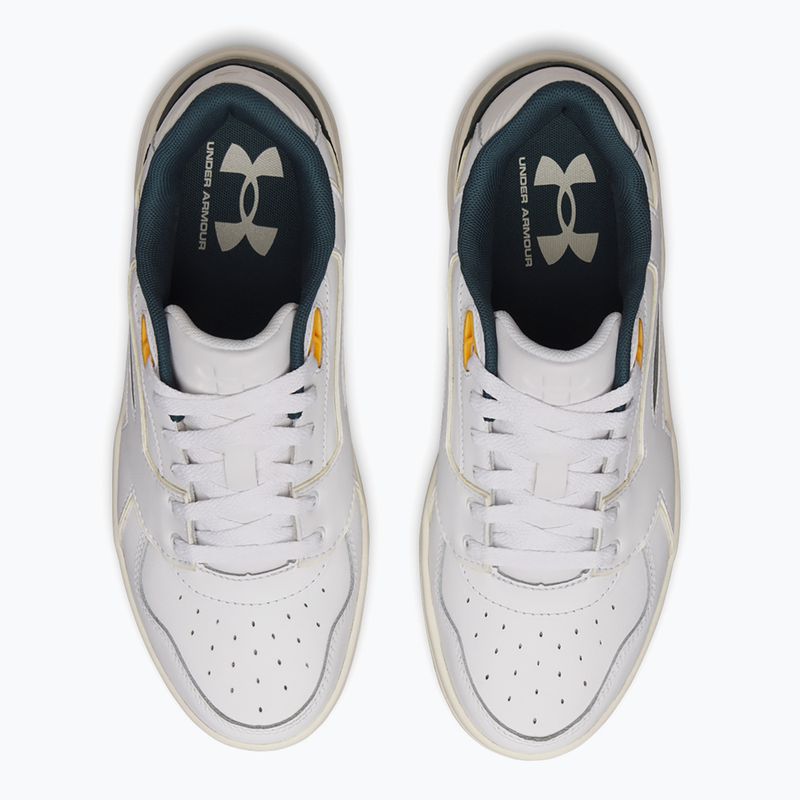 Men's training shoes Under Armour Flex white/stone/arden green 4