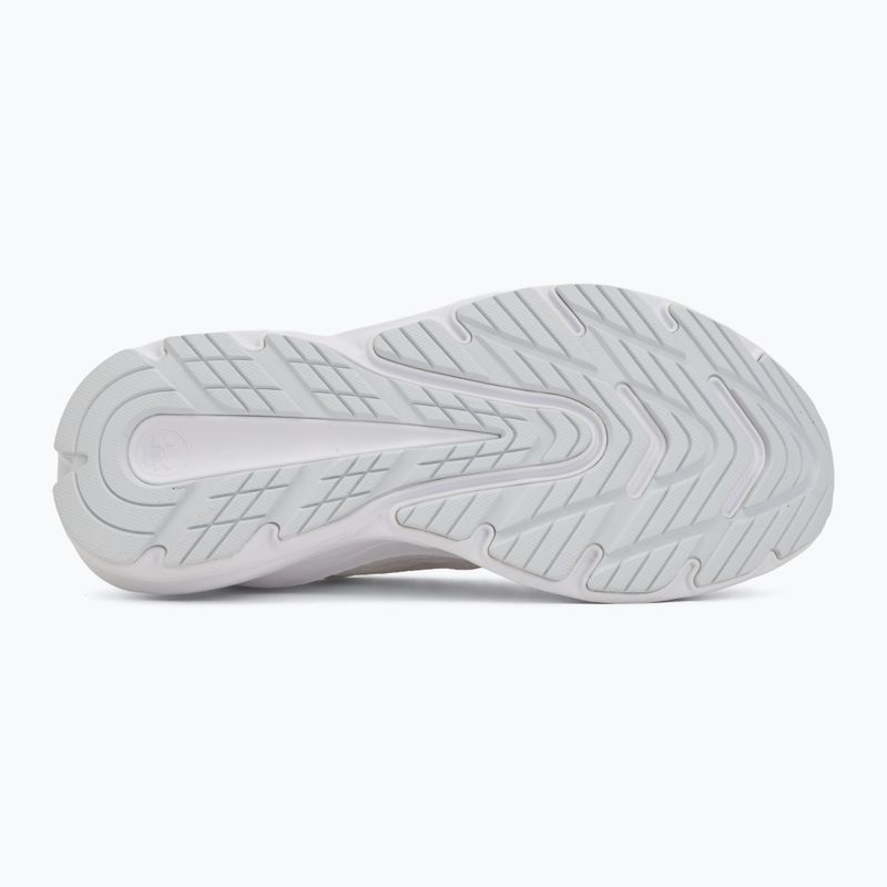 Women's running shoes Under Armour Turbulance 3 white/black/distant gray 4