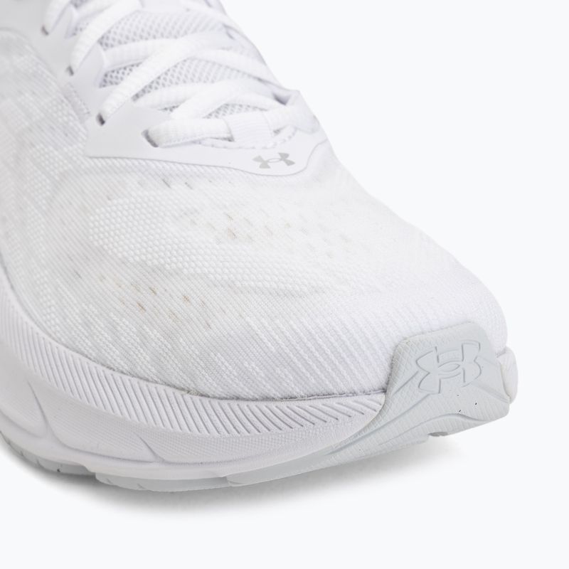 Women's running shoes Under Armour Turbulance 3 white/black/distant gray 7