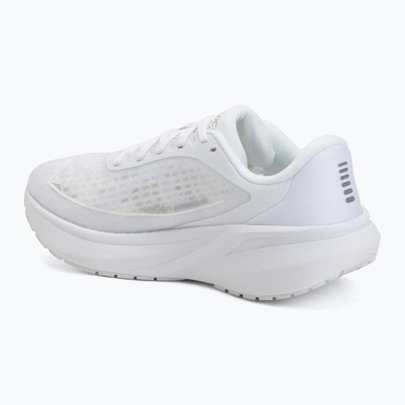 Women's running shoes Under Armour Velociti Pace white/black/distant gray 3