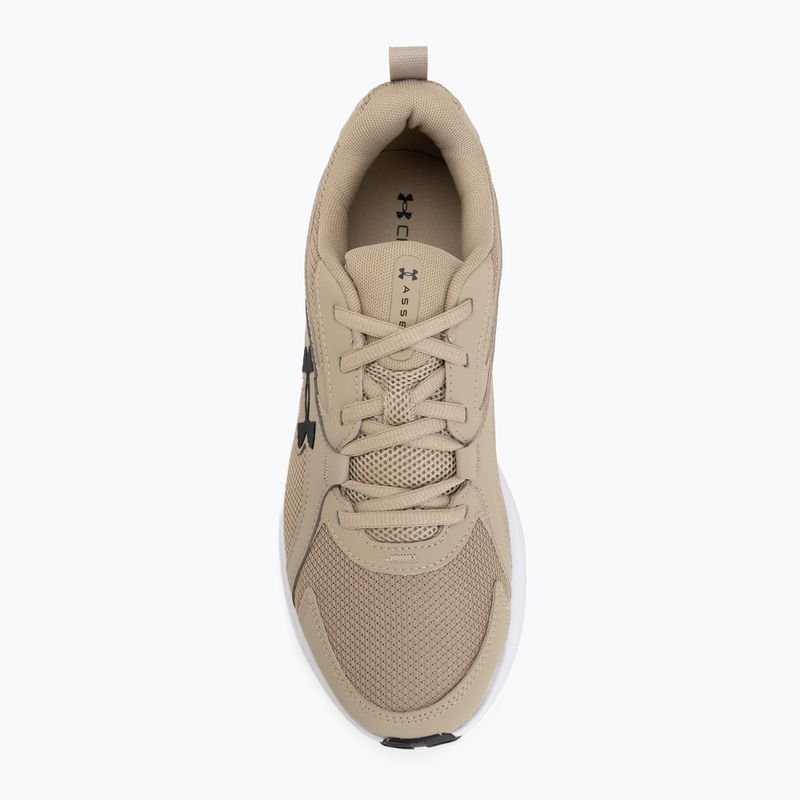 Men's Running Shoes Under Armour Assert 11 city khaki/summit white/summit white 5