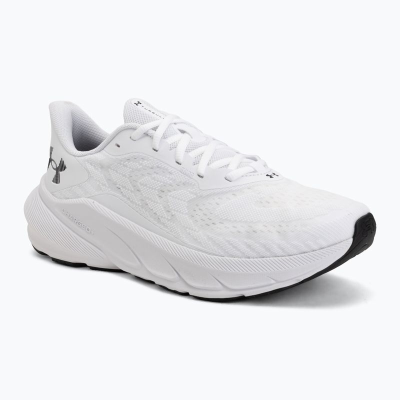 Men's running shoes Under Armour Turbulance 3 white/black/distant gray