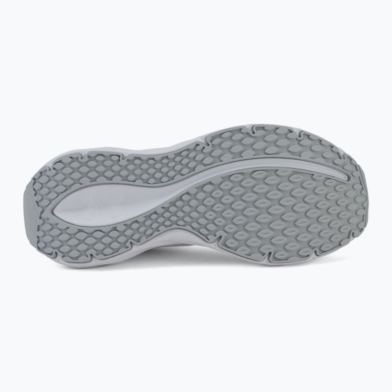 Women's running shoes Under Armour Ascend white/black/distant gray 4