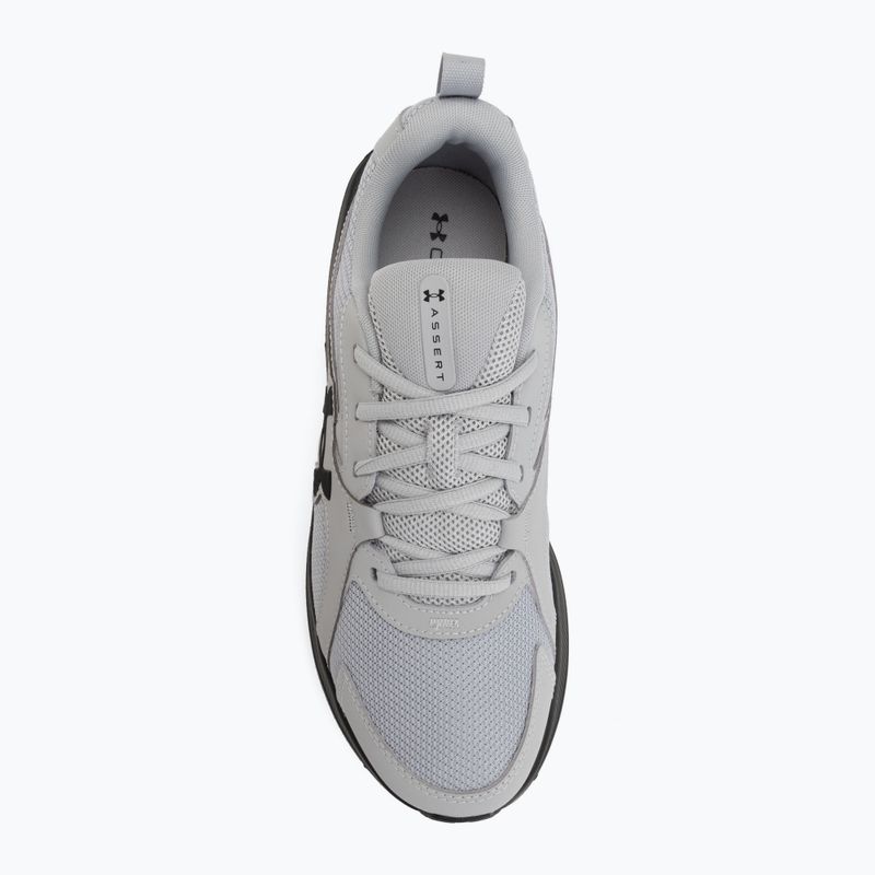 Men's running shoes Under Armour Assert 11 mod gray/mod gray/black 5