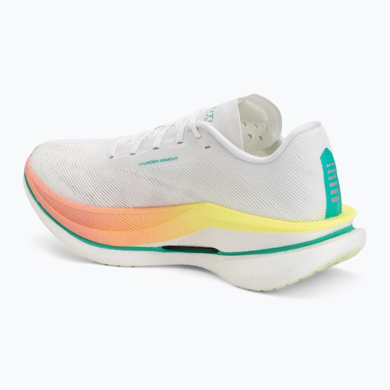 Running shoes Under Armour Velociti Elite 3 white/valiant green/black 3