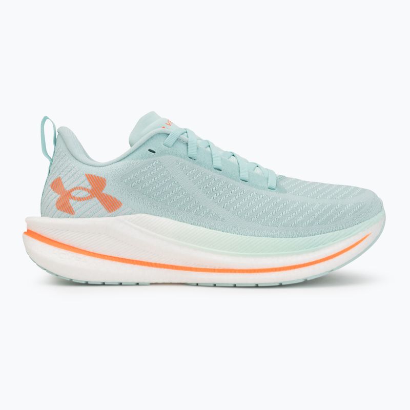 Women's running shoes Under Armour Velociti SPD refresh mint/castlerock 2