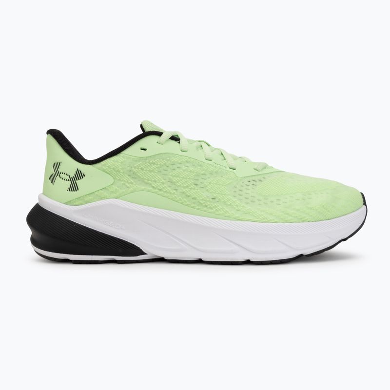 Men's running shoes Under Armour Turbulance 3 lumos lime/black/black 2