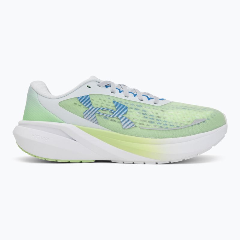Men's running shoes Under Armour Velociti Pace lumos lime/white/capri 2