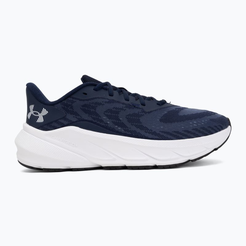 Men's running shoes Under Armour Turbulance 3 midnight navy/midnight navy/white 2