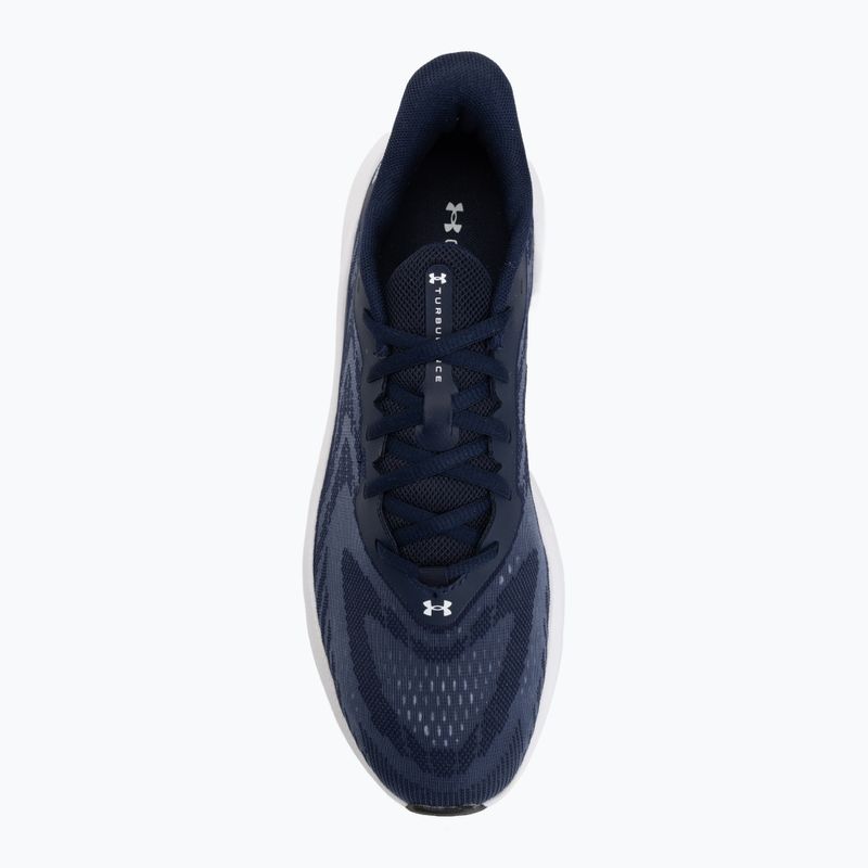 Men's running shoes Under Armour Turbulance 3 midnight navy/midnight navy/white 5