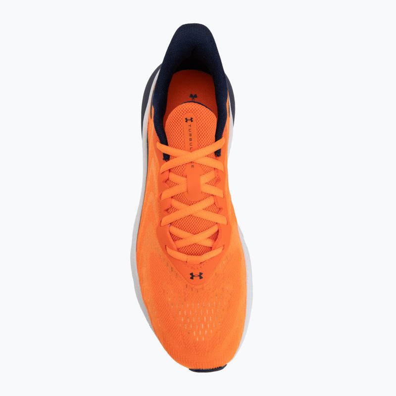 Men's running shoes Under Armour Turbulance 3 solar orange/midnight navy/solar orange 6