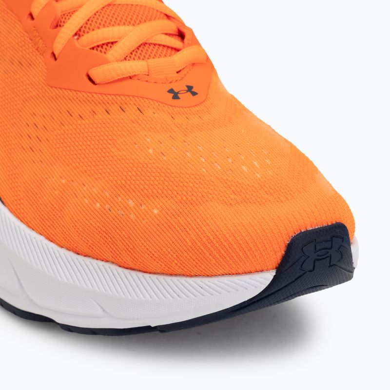 Men's running shoes Under Armour Turbulance 3 solar orange/midnight navy/solar orange 7