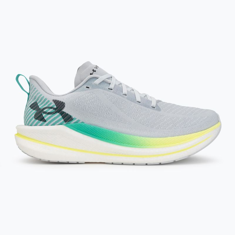 Men's running shoes Under Armour Velociti SPD halo gray/green mode/black 2