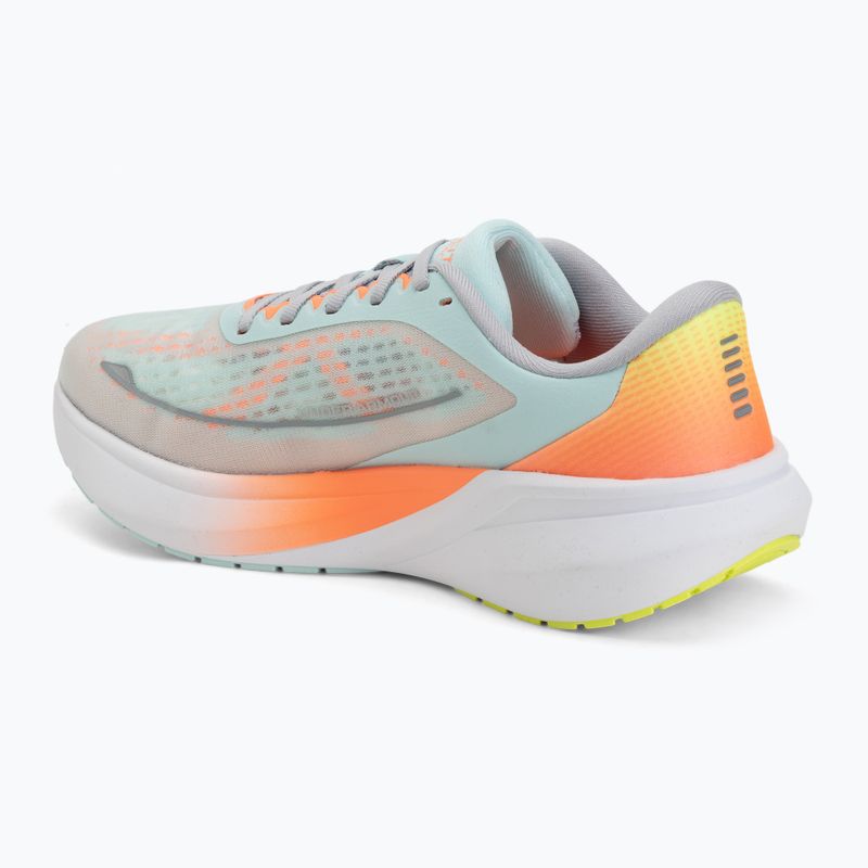 Men's running shoes Under Armour Velociti Pace refresh mint/electric tangerine/mod gray 3