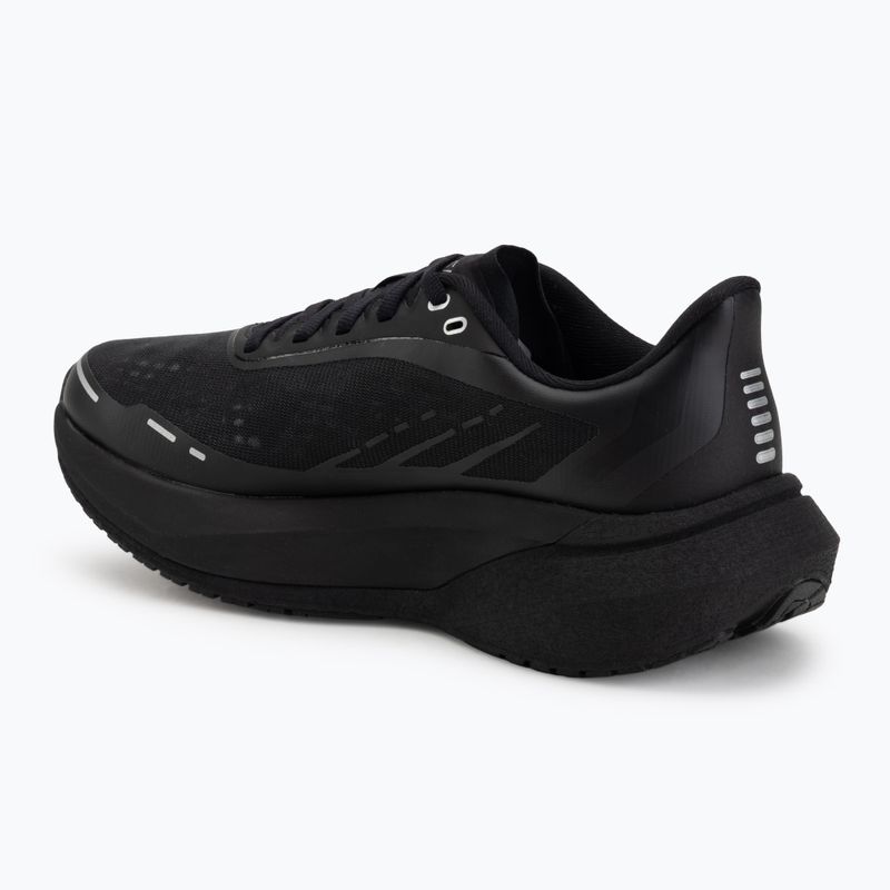 Women's running shoes Under Armour Velociti Distance black/black/metallic silver 3