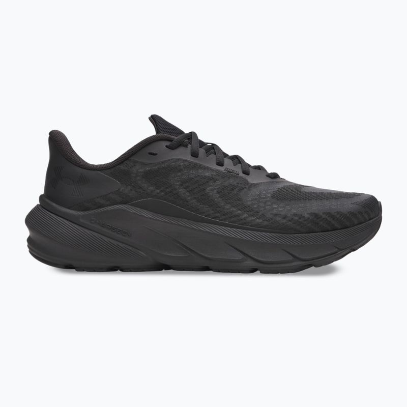Men's running shoes Under Armour Turbulance 3 black/black/anthracite 8