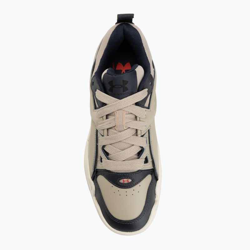Training shoes Under Armour HB-LO desert sand/stone/racer red 5