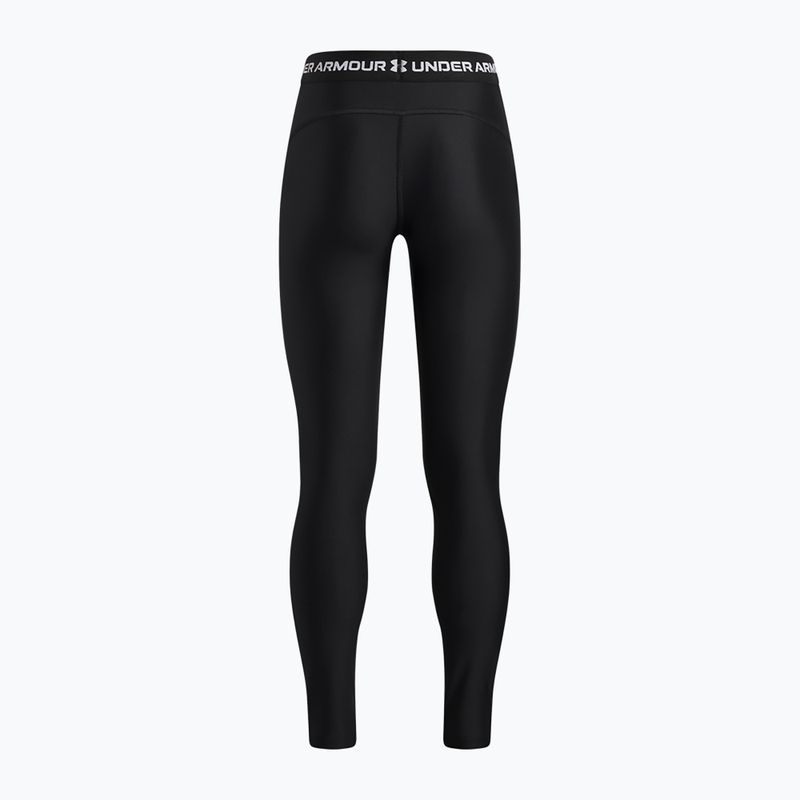 Children's leggings Under Armour HeatGear Graphic Leggings black/white 2