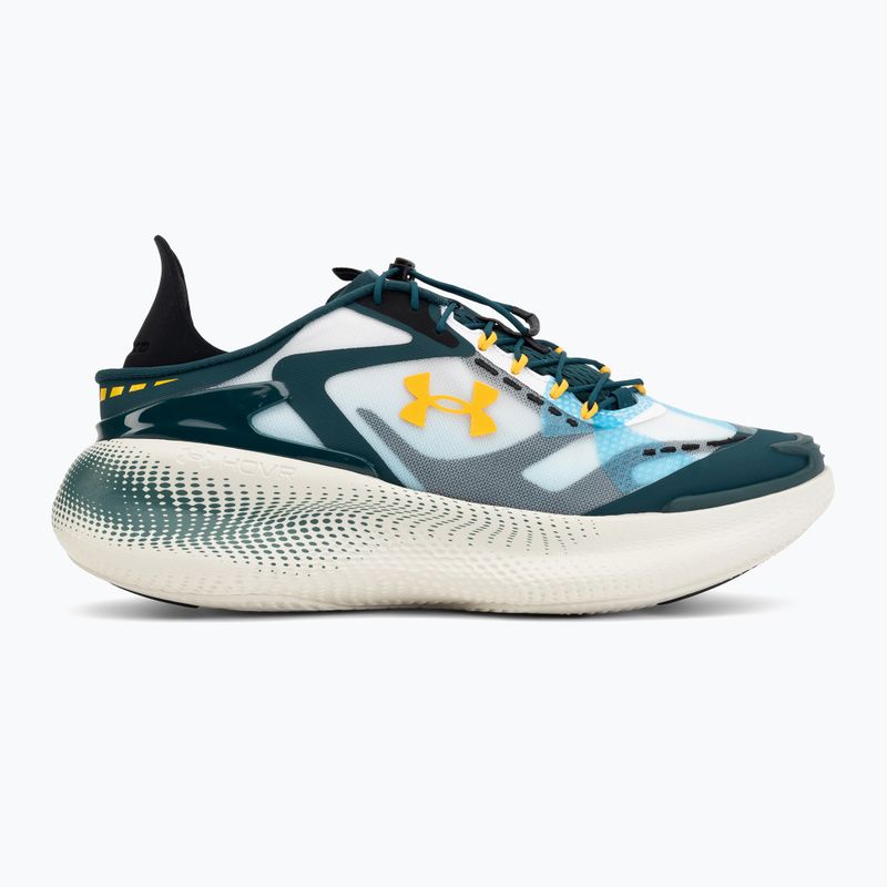 Training shoes Under Armour Echo white/arden green/campus gold 2