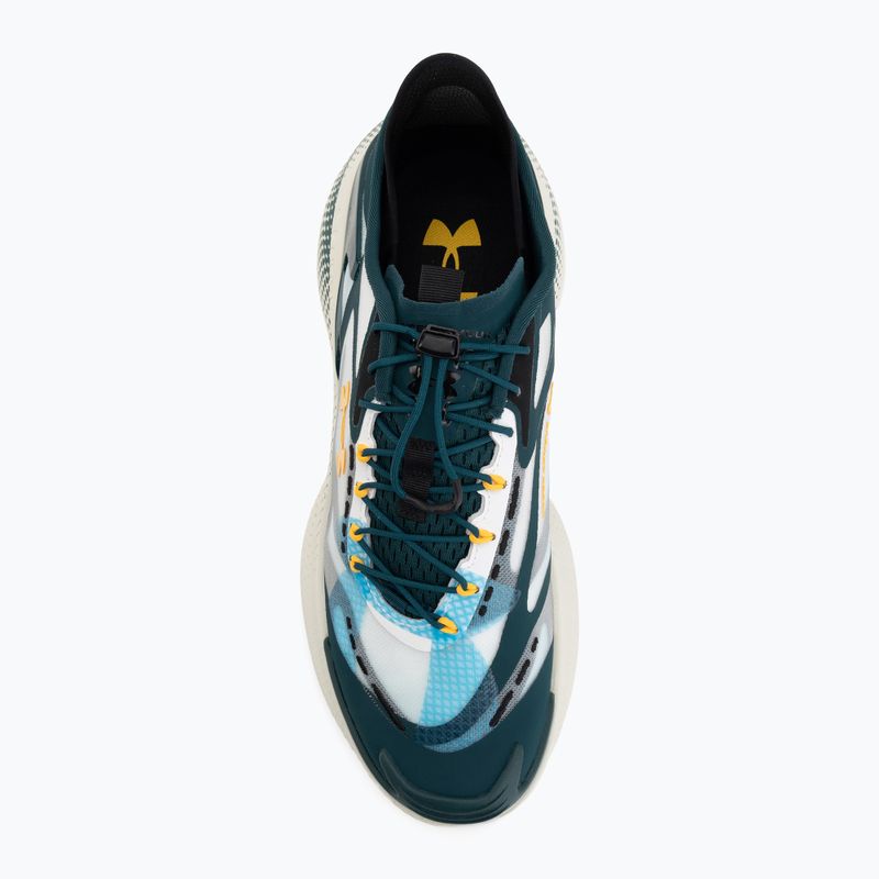 Training shoes Under Armour Echo white/arden green/campus gold 5
