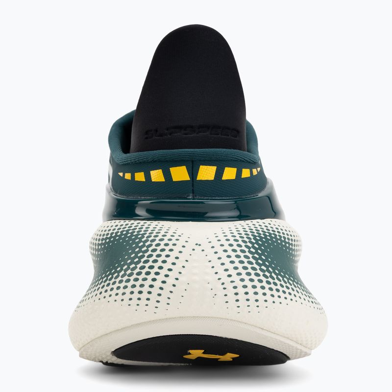 Training shoes Under Armour Echo white/arden green/campus gold 6