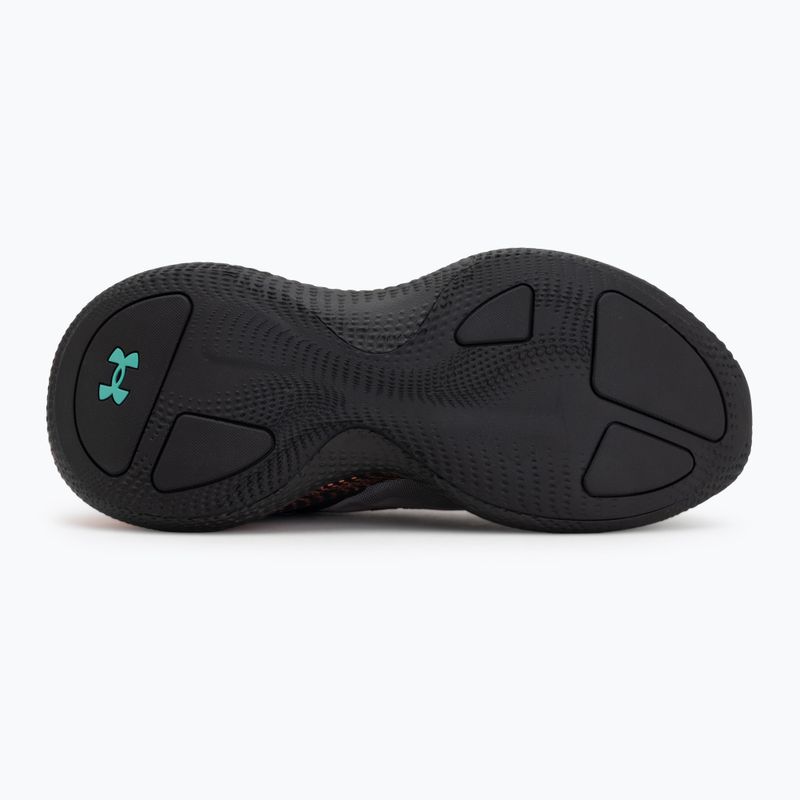 Training shoes Under Armour Echo electric tangerine/black/green mode 4