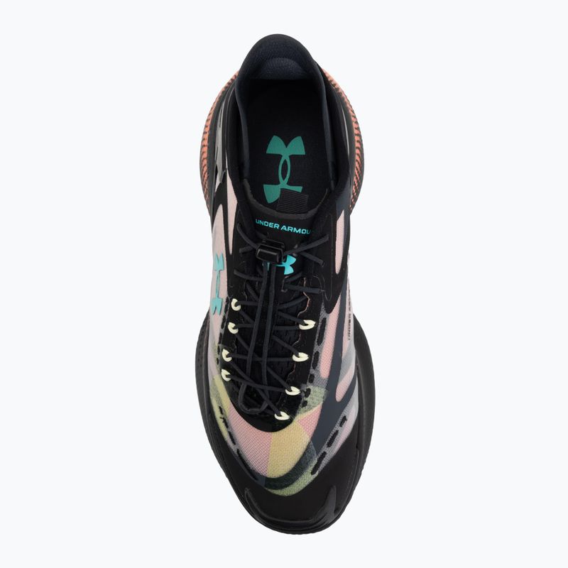 Training shoes Under Armour Echo electric tangerine/black/green mode 5