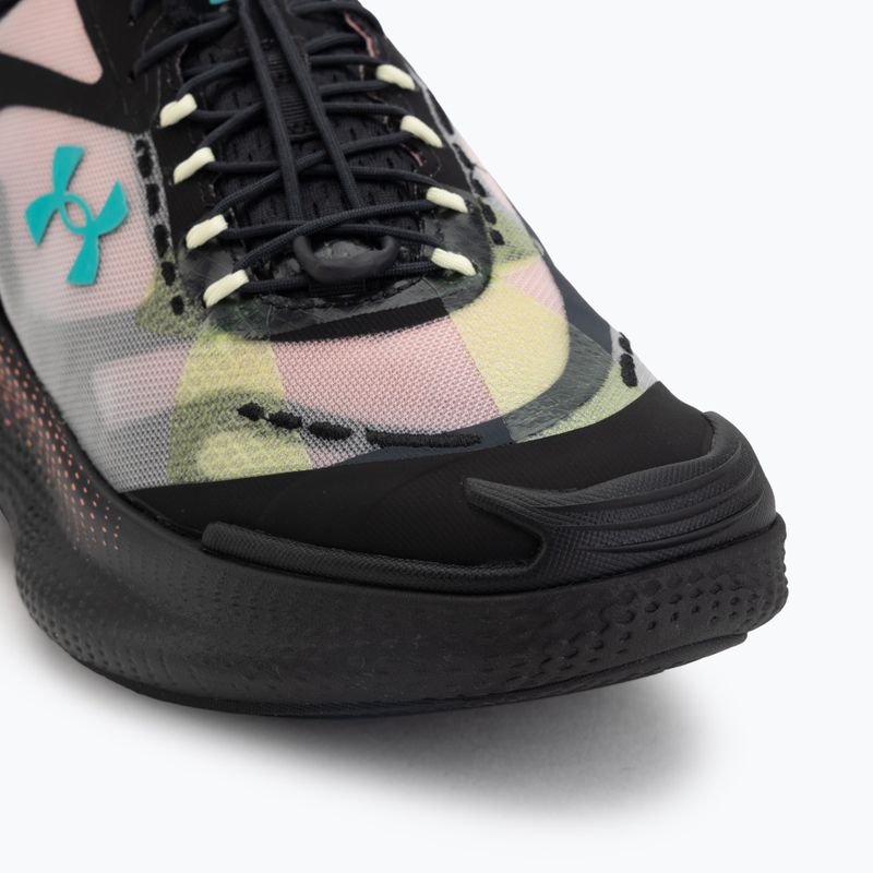 Training shoes Under Armour Echo electric tangerine/black/green mode 7